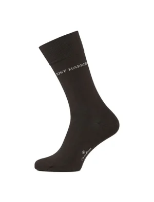 Chaussettes Just Married Marron foncé